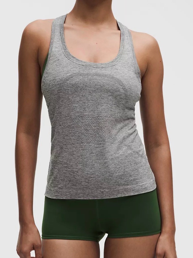 Lululemon Swiftly Tech Racerback Tank Top 2.0 Waist Length In Gray